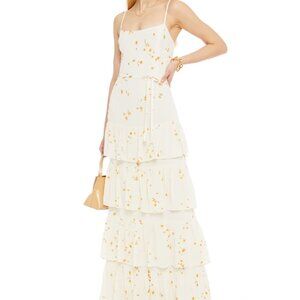 NWT Reformation Foxglove Tiered Dress